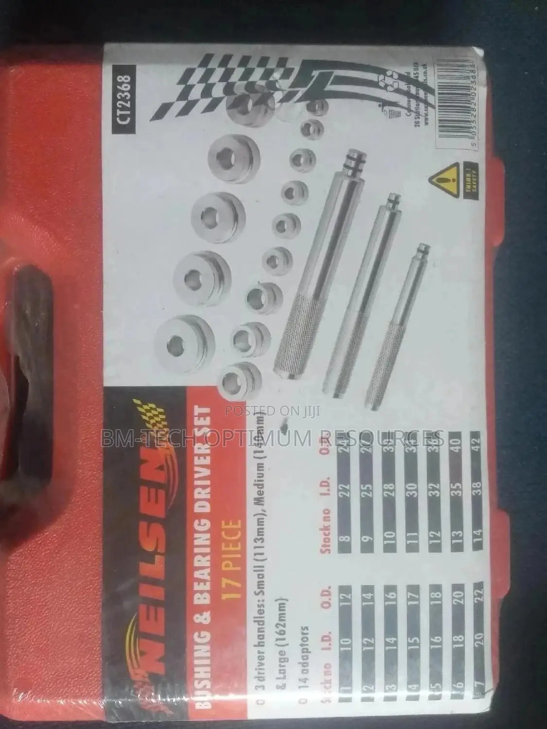 Neilsen Bushing Bearing Driver Set