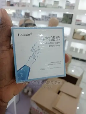 Laboratory Whatman Filter Paper 7cm 100pcs