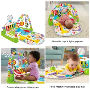 Fisher Price Kick N Play Piano Gym Maracas