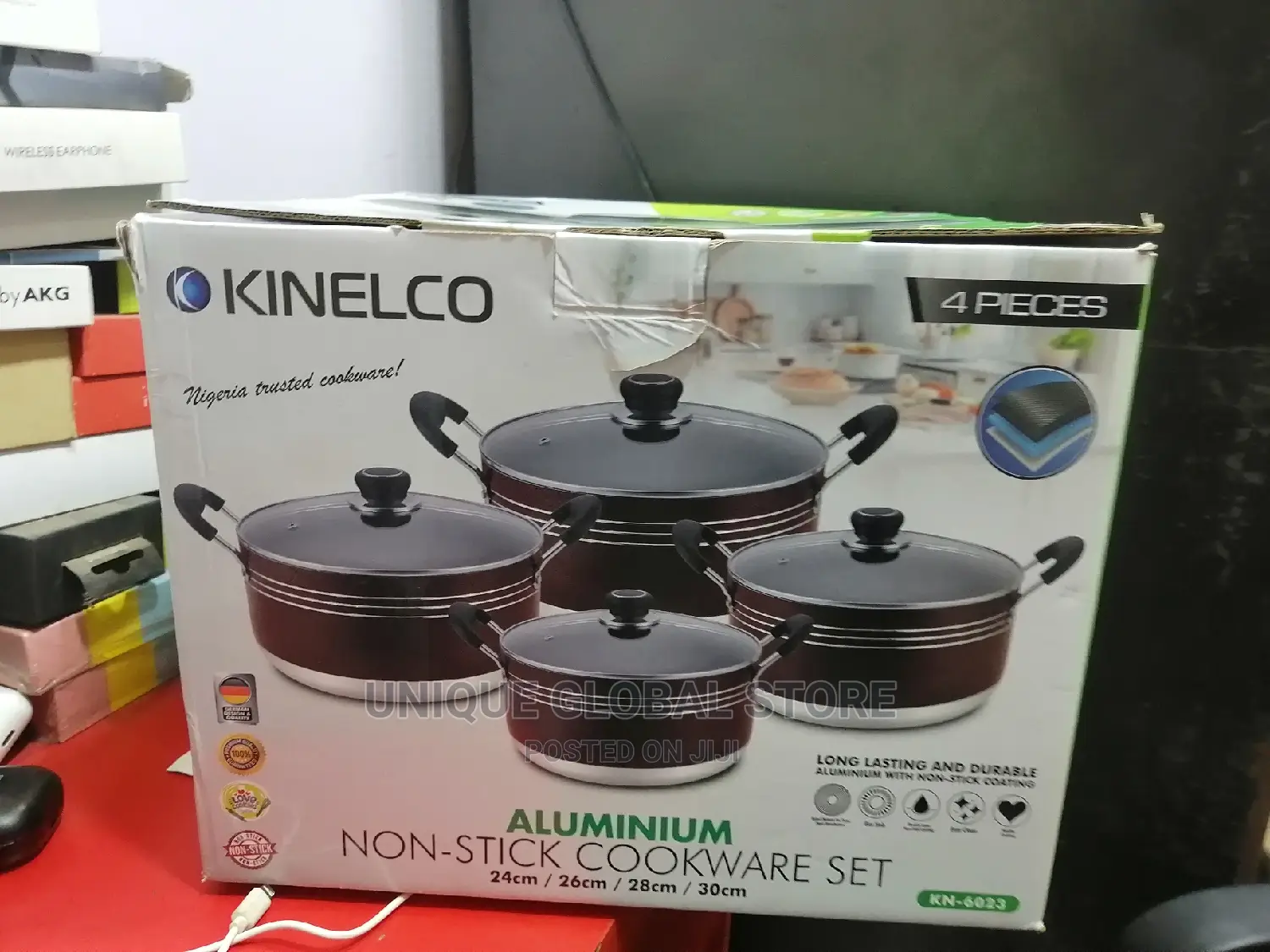 Kinelco Non Stick Cookware Sets Pot