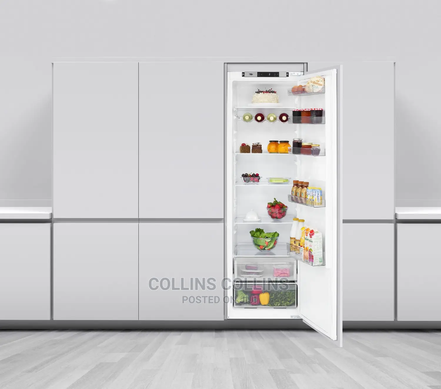 Inbuilt Fridge and Freezer Set