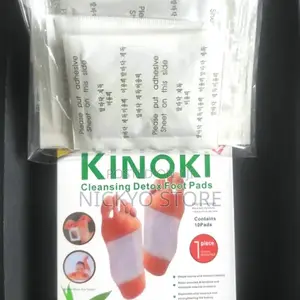 10pcs Kinoki Detox Foot Patches Detoxify Toxins Foot Pads