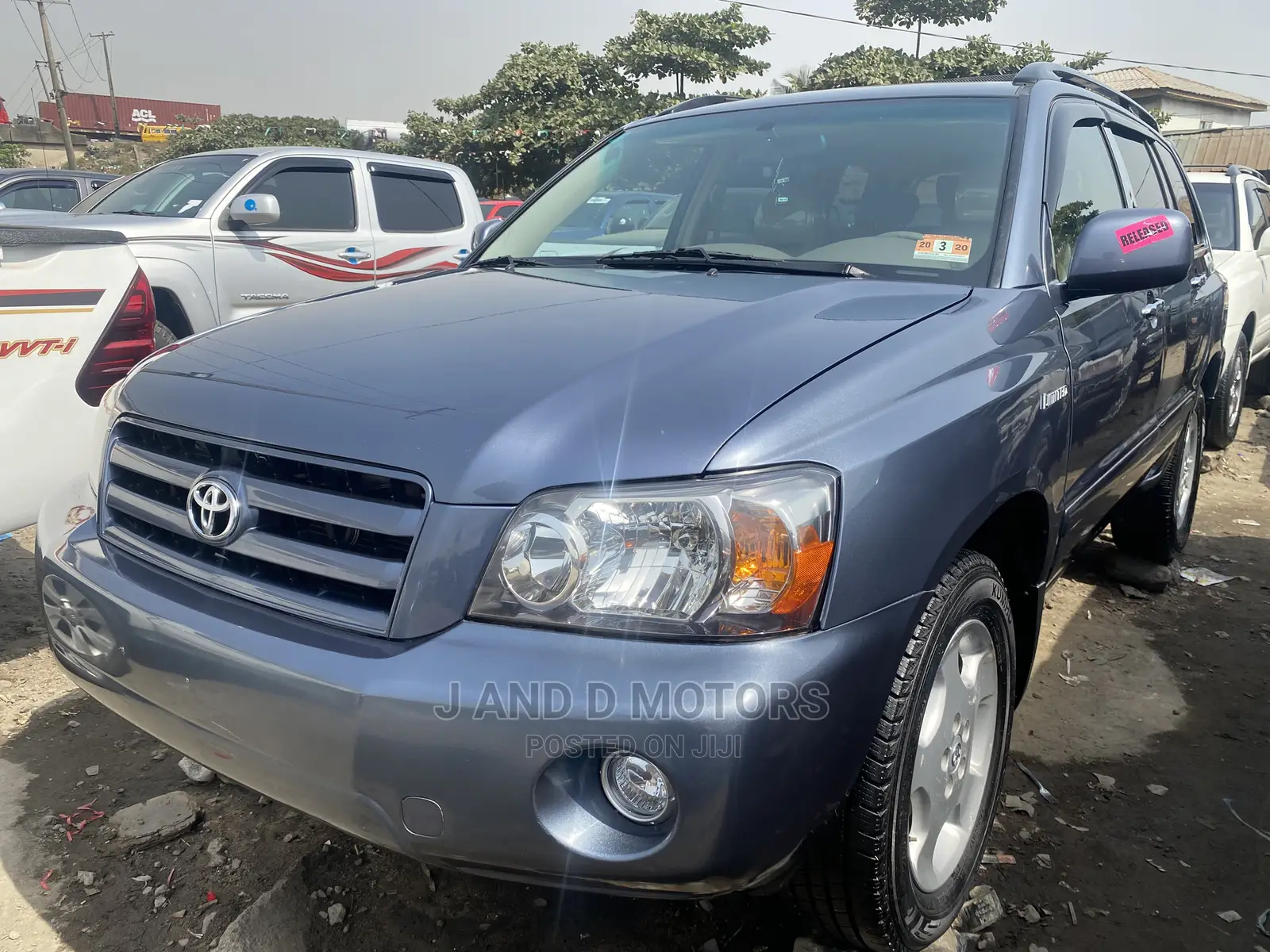 Toyota Highlander 2006 Gray