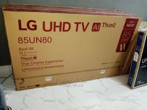 Lg 85-Inches Smart Uhd Tv With Youtube and Netflix