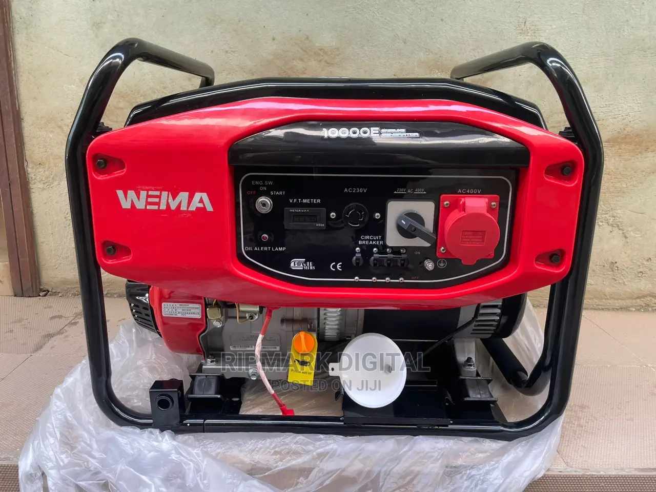WEMA 10KVA 3phase Key Starting Petrol Generator.