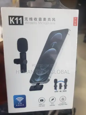 Dual Wireless Mic for Type C iPhone Combo