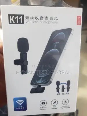 Dual Wireless Mic for Type C iPhone Combo