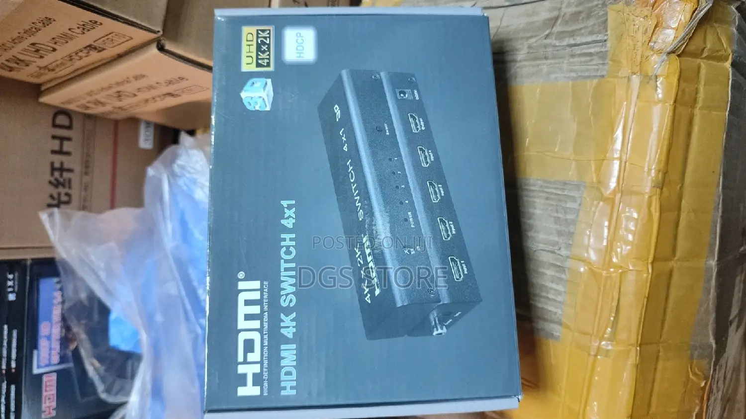 The 4 Port Hdmi Switch