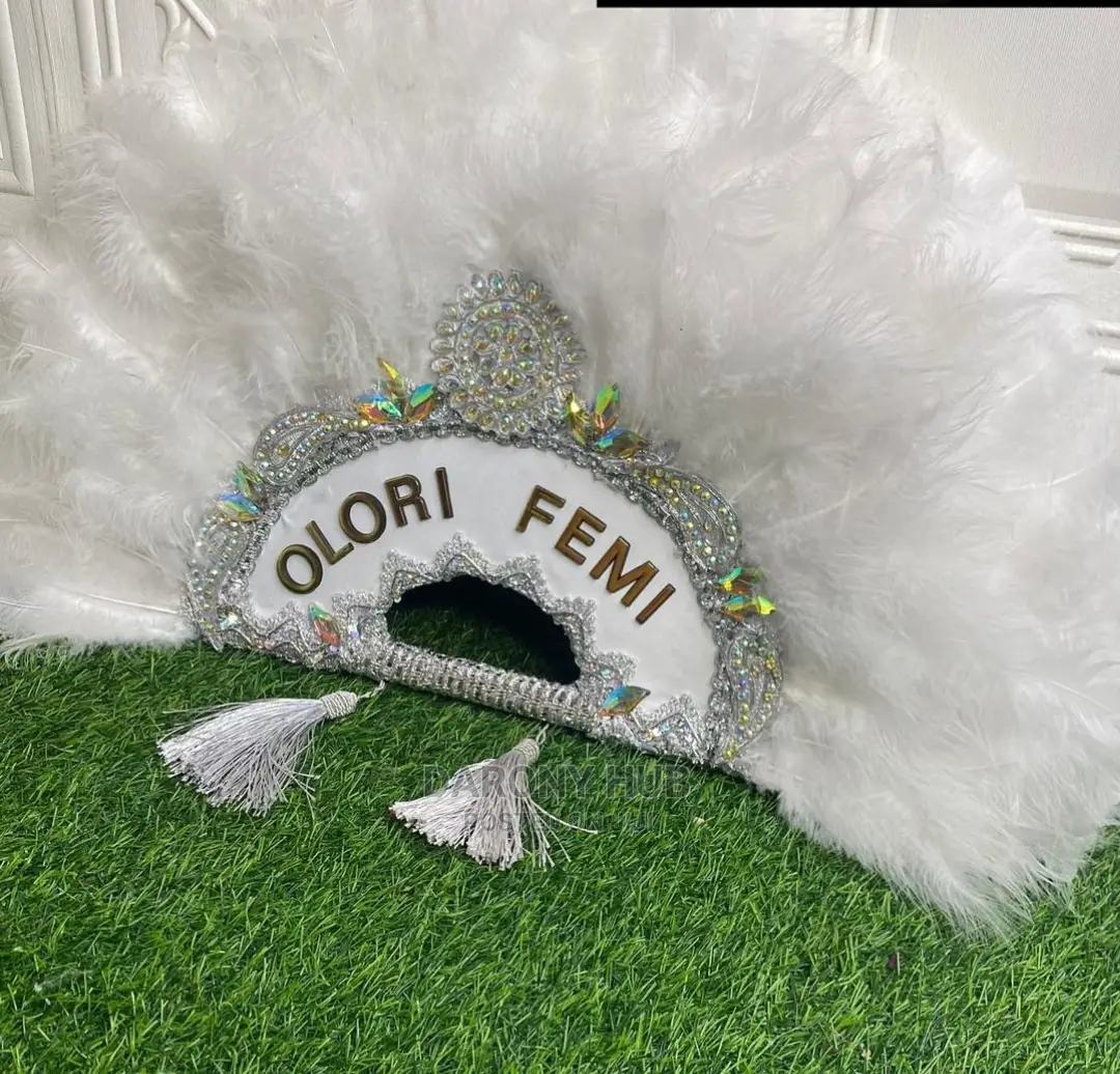 Bridal Handfan With Name