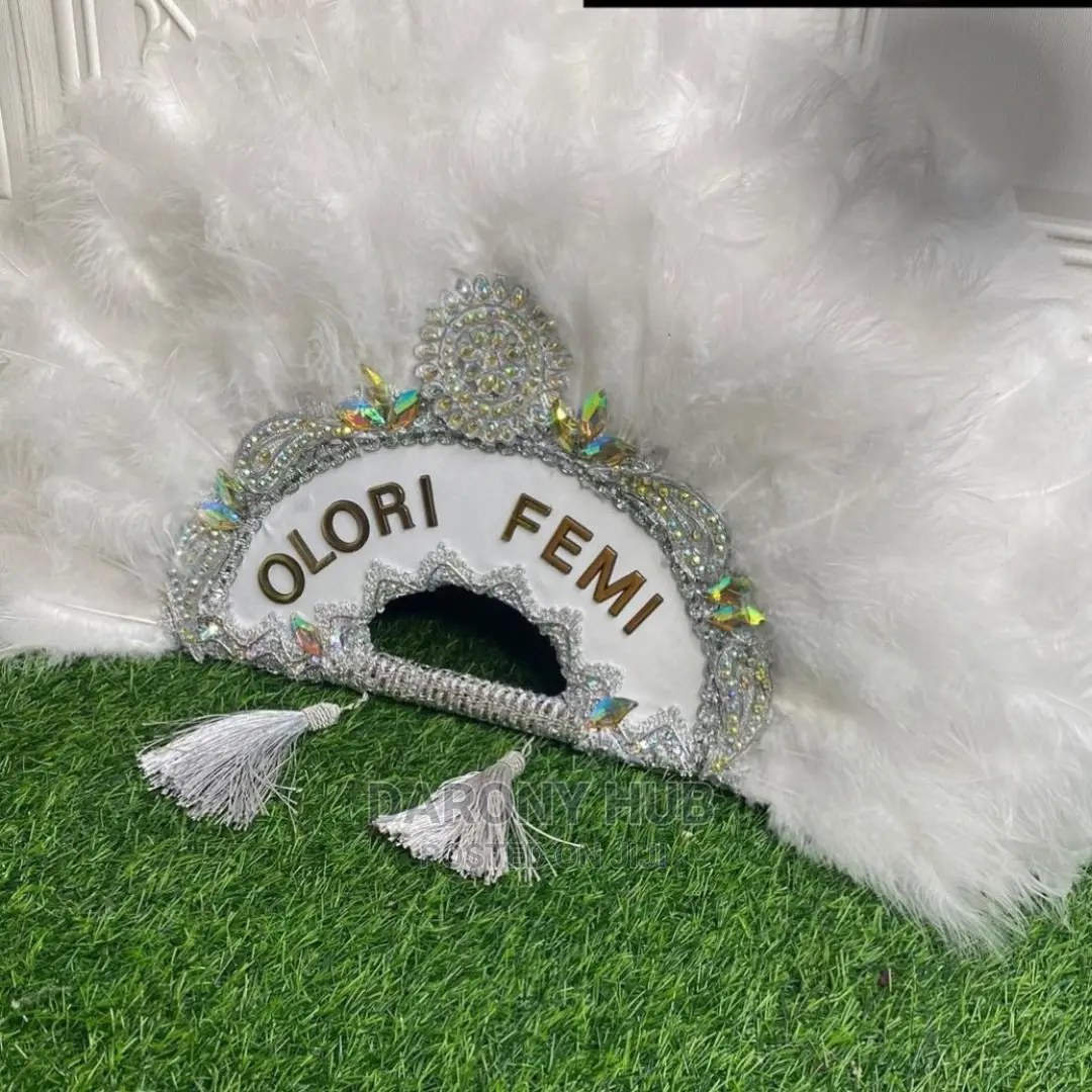 Bridal Handfan With Name