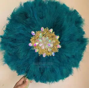 Round Bridal Handfan