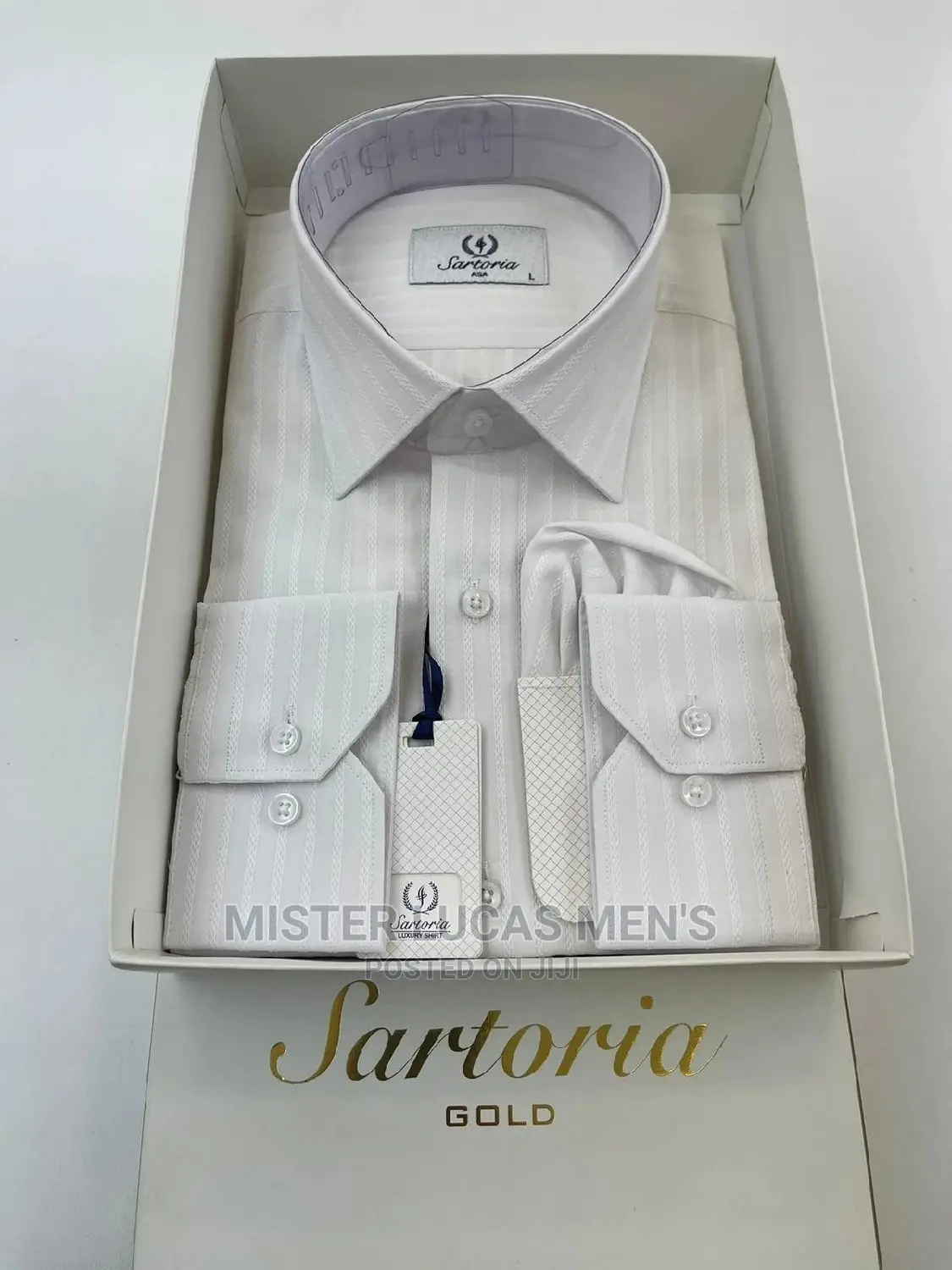Sartoria Gold White Shirts