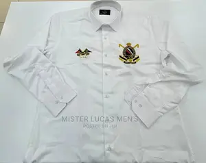 White HANG Men's Designer Shirts.,