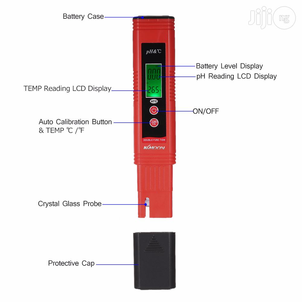 Ph Meter With Automatic Temperature Lcd