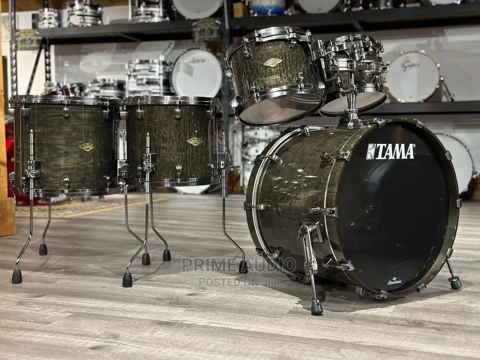 Tama Super Star Classic 7 Set Drum Set With Complete Drum Kits