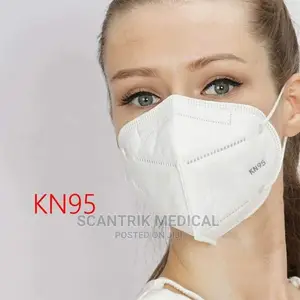 Adult N95 Face Mask - 5 Layer Protection, Without Respirator