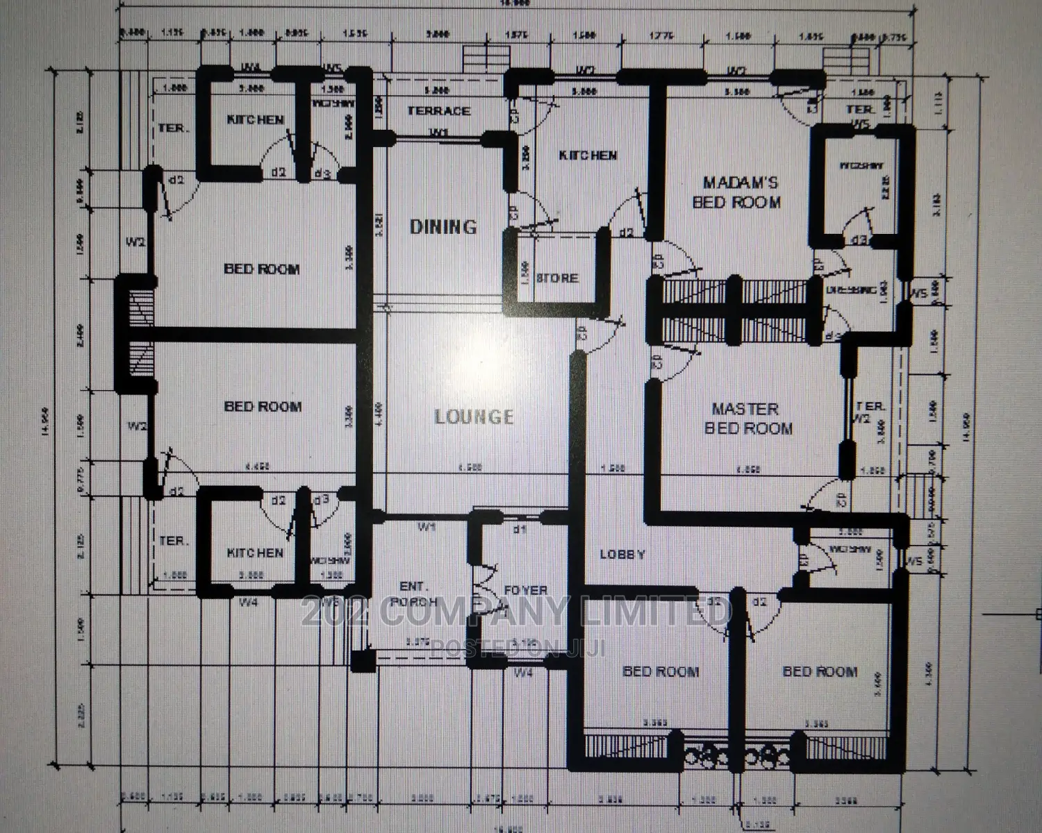 Floor Plan and Elevation