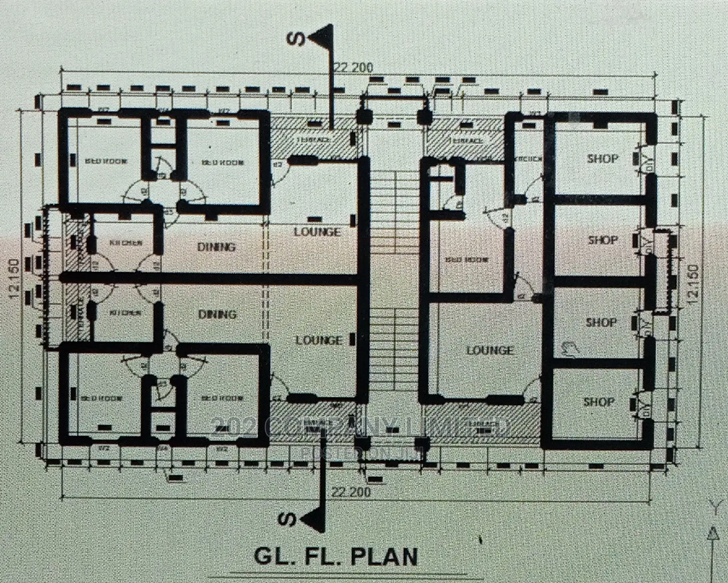 Floor Plan and Elevation