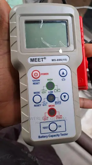 Battery Tester Meter for Reading Battery Capacity 12v to 24v