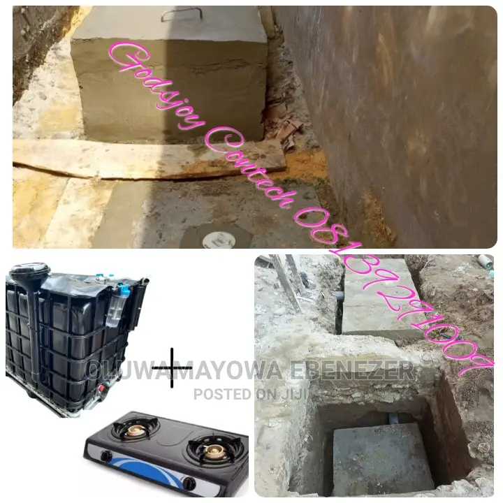 Sewage Bio Digester Construction