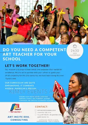 Do You Need A Creative & Art Teachers For Your School?