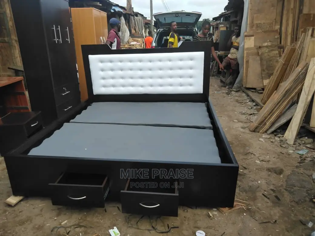 A Quality 6ft Wide by 6ft Tall Bedframe With Underneath Drawer