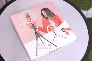 LED Ring Light With Tripod Stand and Phone Holder