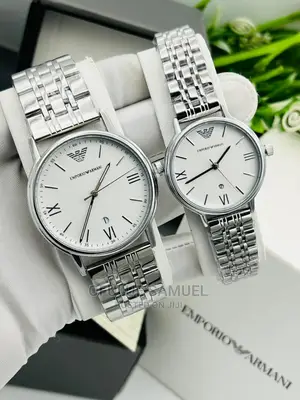 Non Tarnish Couples Wristwatch