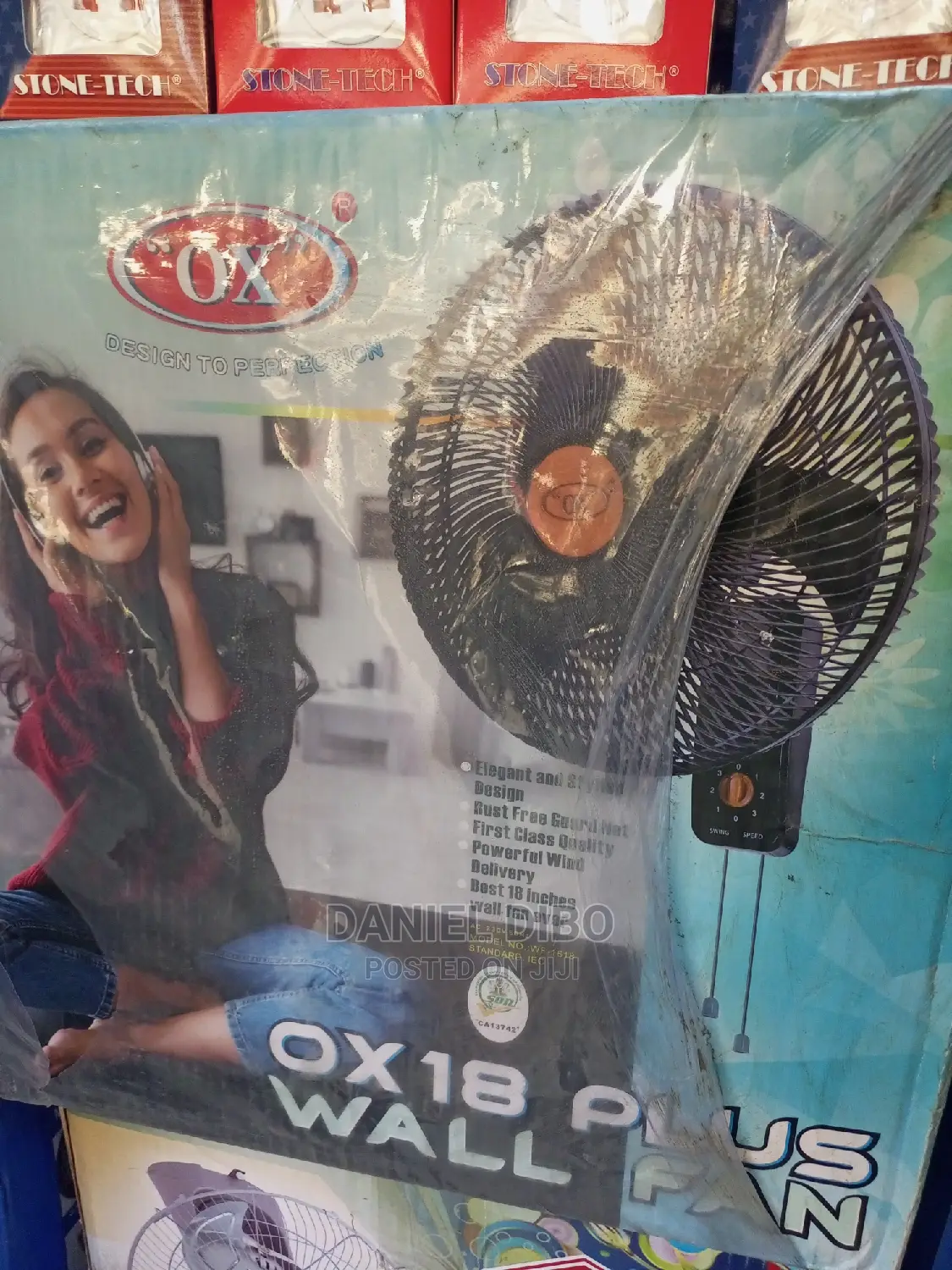 OX 18 Plus Wall Fan