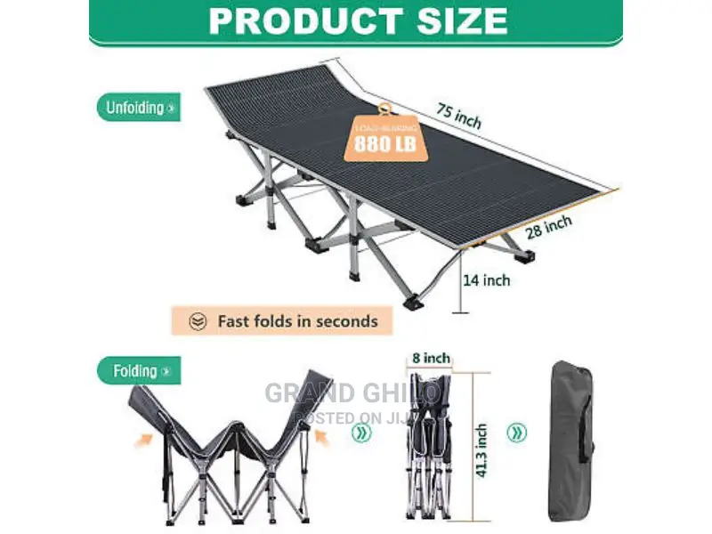 Foldable Camping Bed