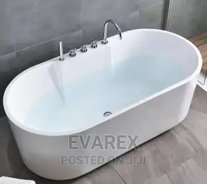 Luxury British Acrylic Bathtub With Mixer Tap