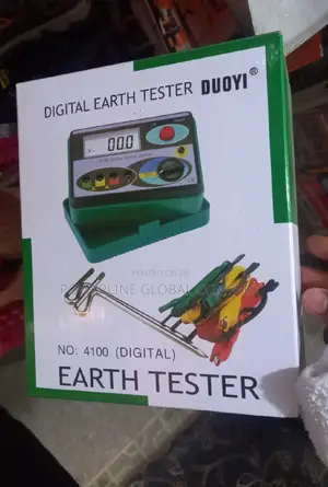 Earth Tester Meter for Construction Companies/ Soil Analysis