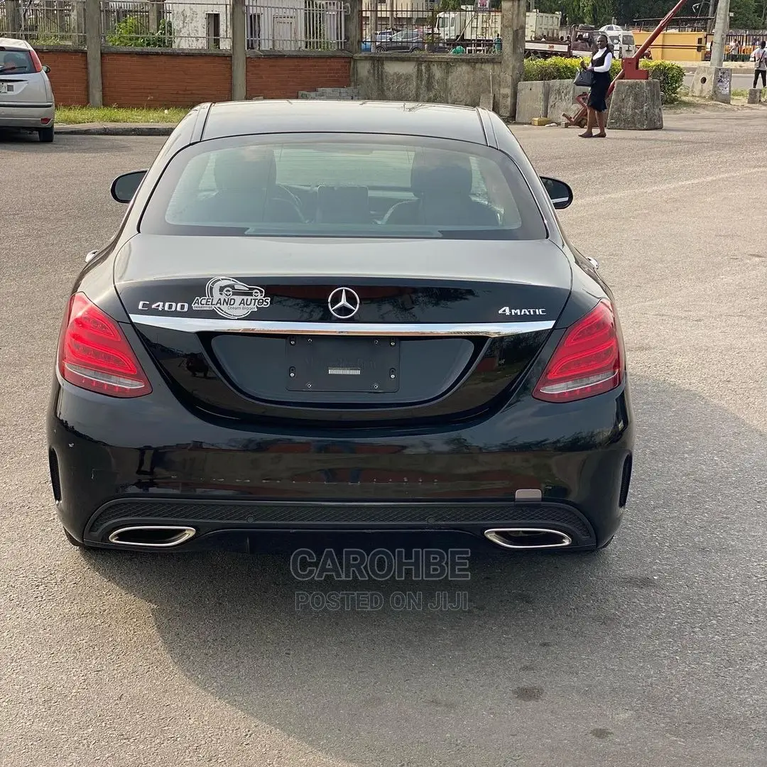 Mercedes Benz C400 4Matic AWD Sedan 3 0L V6 7A 2015 Black In Ikeja mercedes-benz-c400-4matic-awd-sedan-3-0l-v6-7a-2015-black-in-ikeja