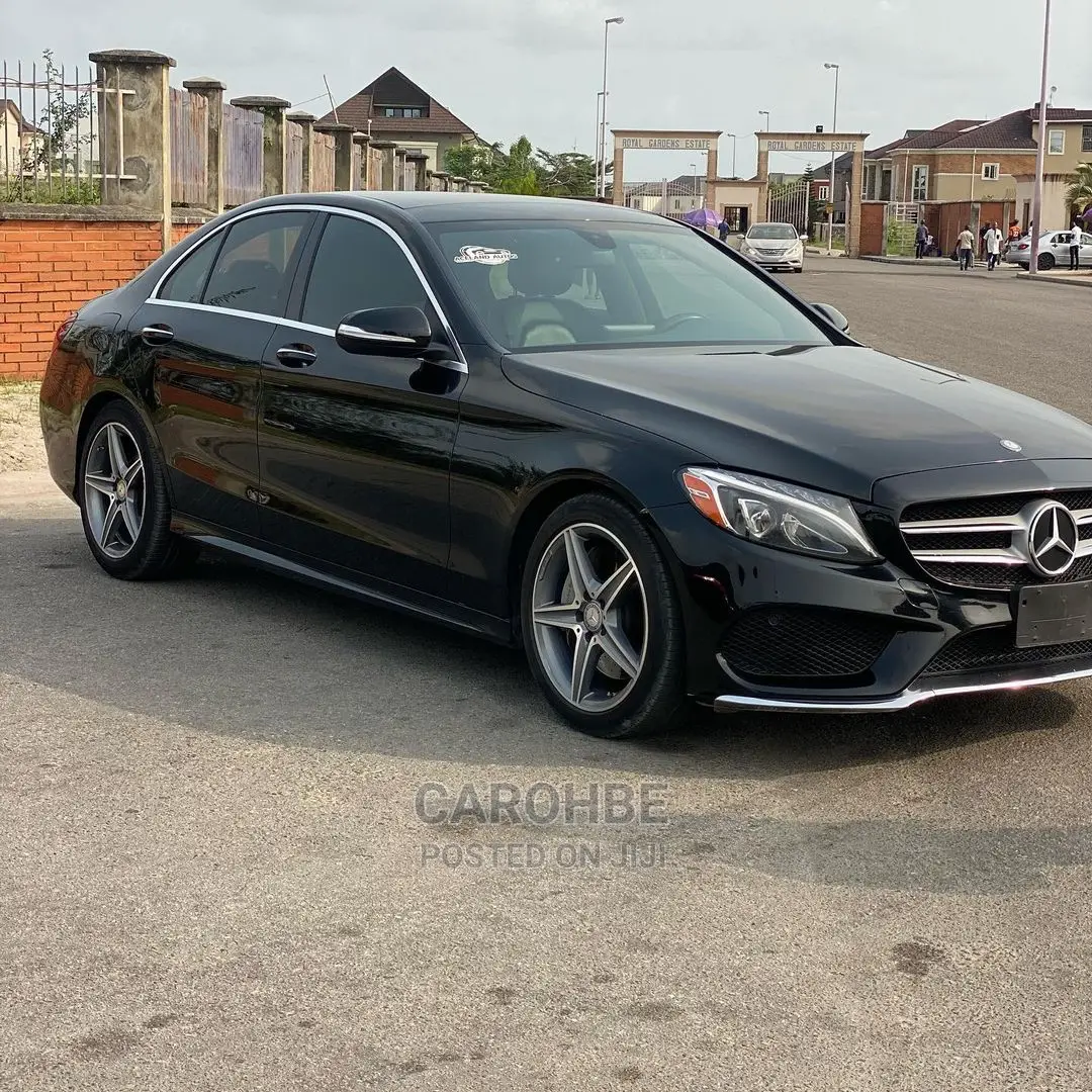 Mercedes Benz C400 4Matic AWD Sedan 3 0L V6 7A 2015 Black In Ikeja mercedes-benz-c400-4matic-awd-sedan-3-0l-v6-7a-2015-black-in-ikeja