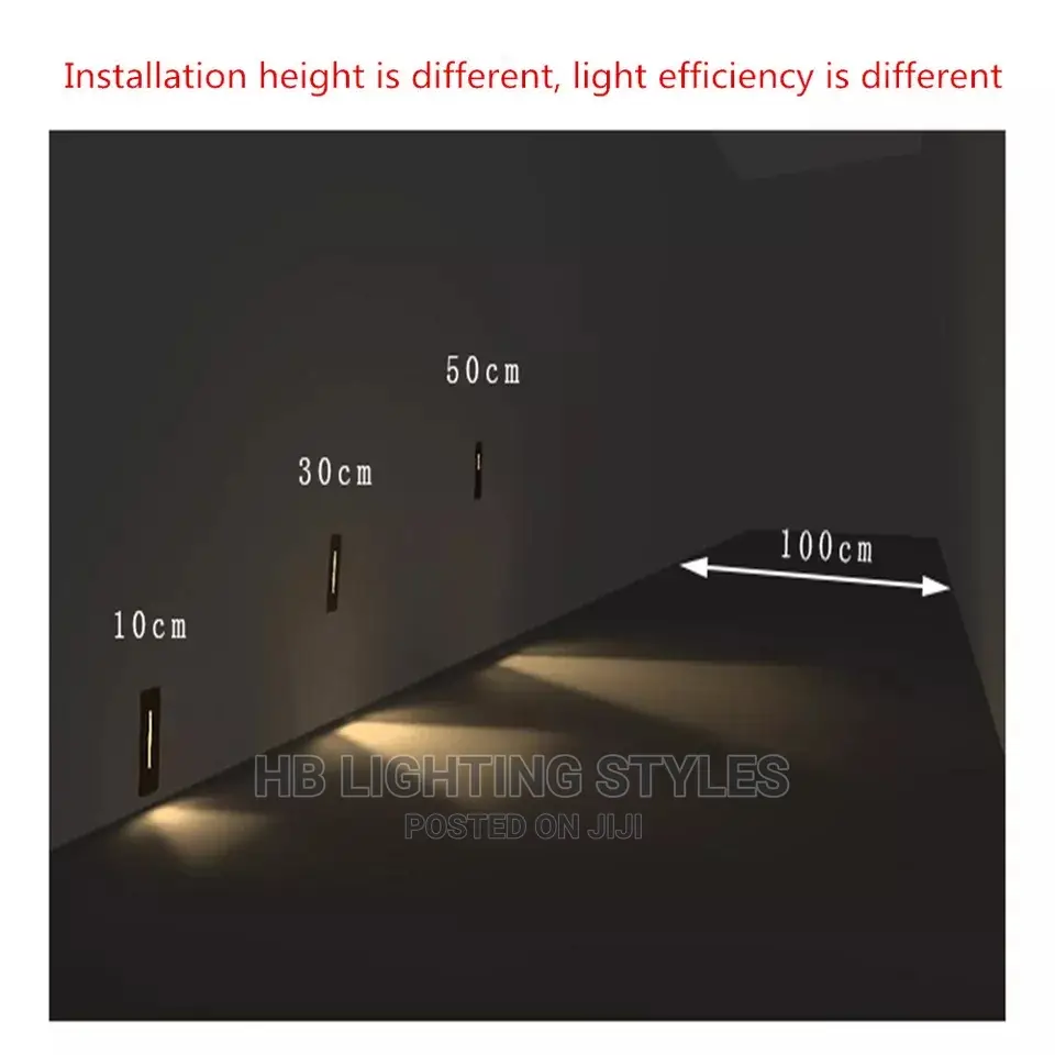 LED Recessed Wall Light Stair Light
