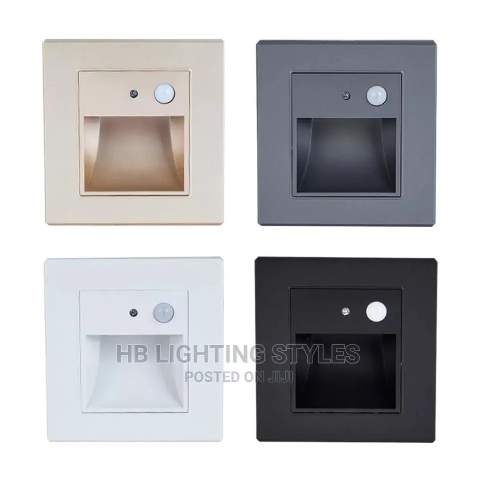 Wall Lamps Sensor Nightlight Recessed Stairs Led Light
