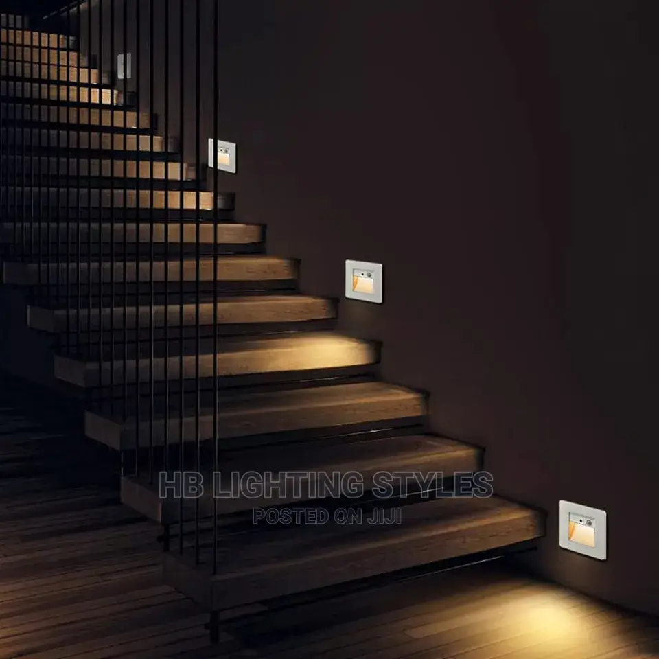 Wall Lamps Sensor Nightlight Recessed Stairs Led Light