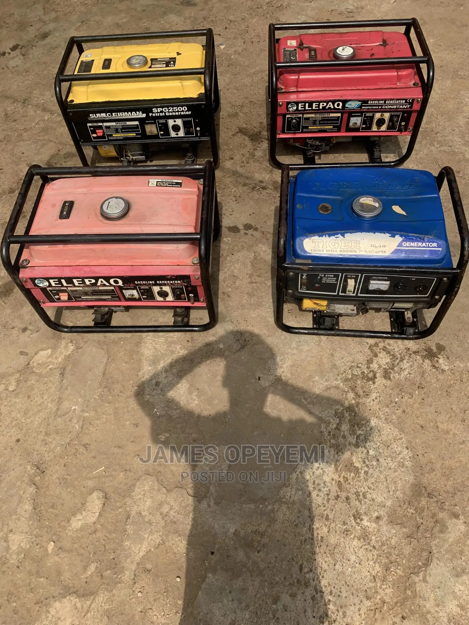 Firman and Elepaq 2.5kva