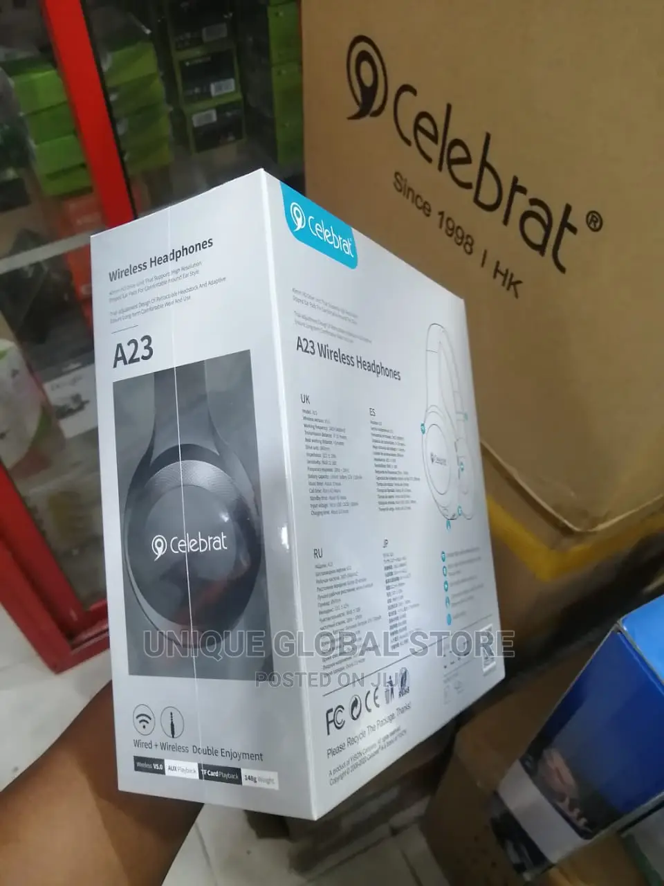Celebrat A23 Wireless Headphone