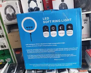 Led Soft Ring Light JJ22 INCHES / Stepless Dimming, Soft