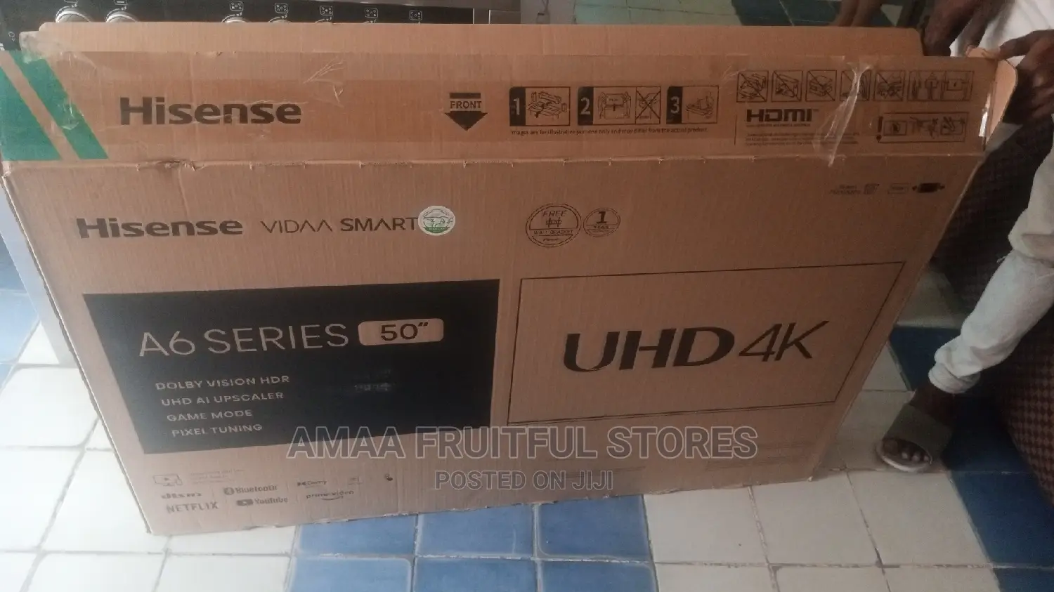 Hisense 50 UHD TV Smart