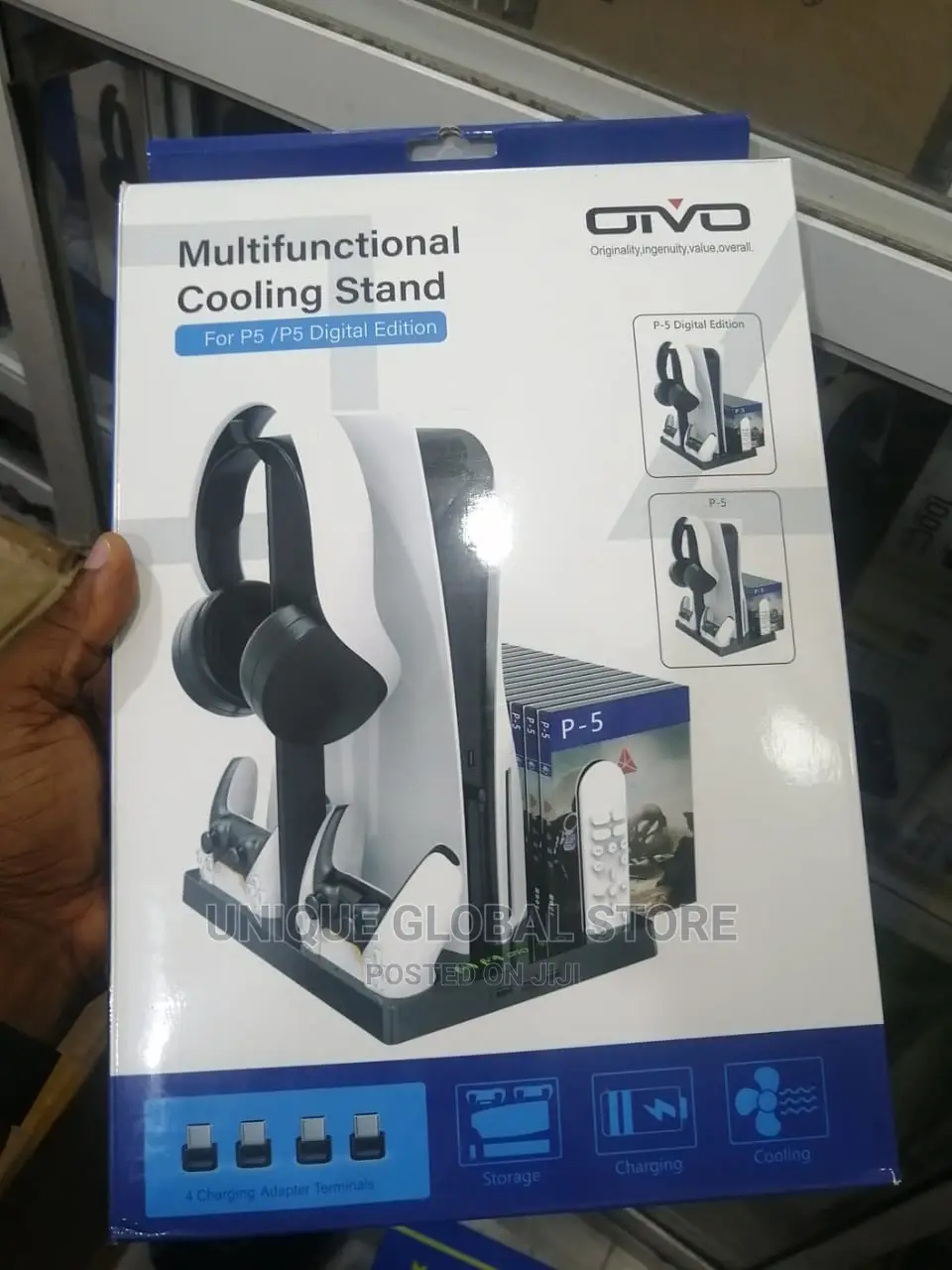 Multifunctional Cooling Stand for Ps5