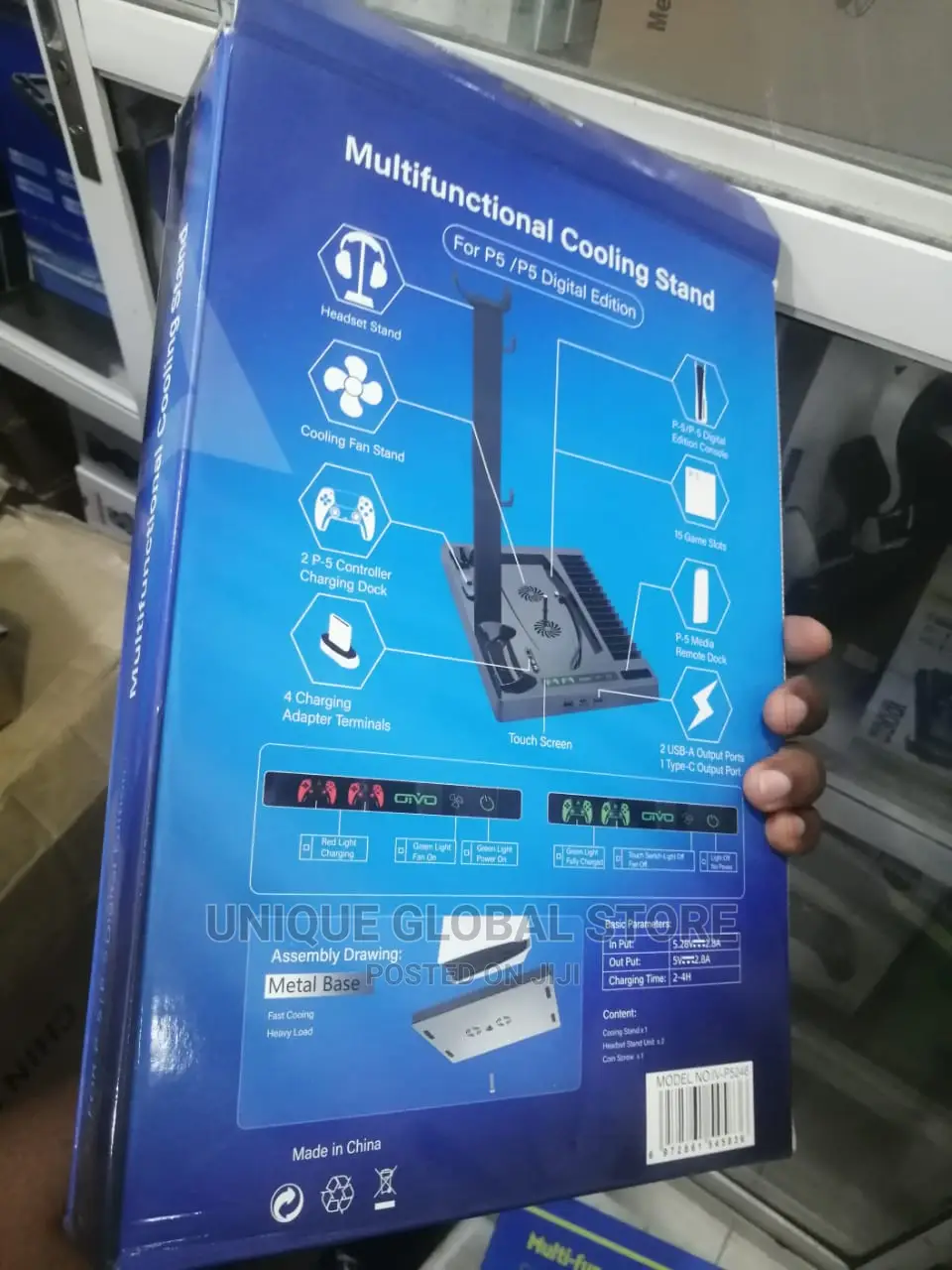 Multifunctional Cooling Stand for Ps5