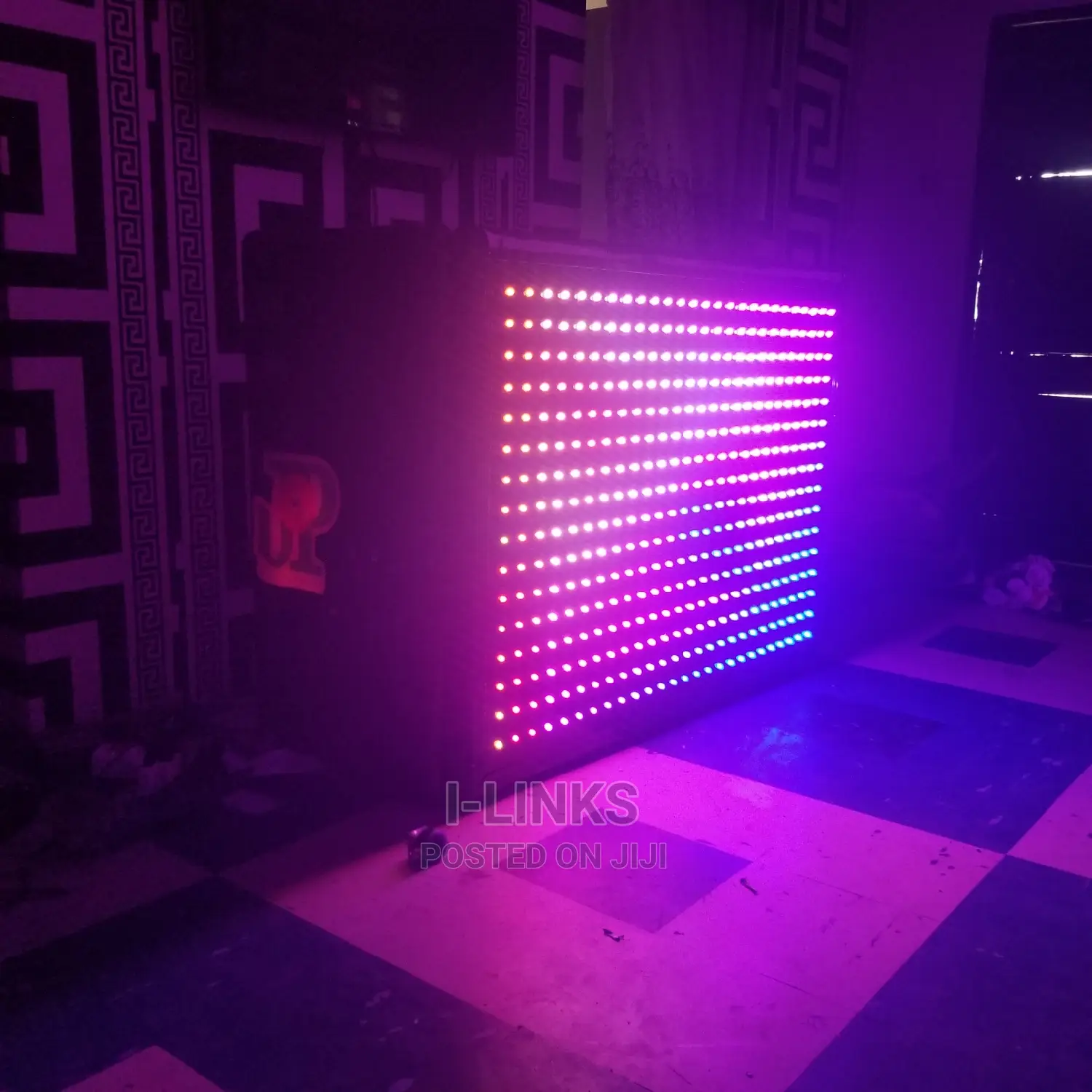 LED DJ Booth/Facade Construction