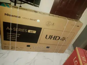 Brand New Hisense 65 Inches- A6 Series With Netflix+Appstore