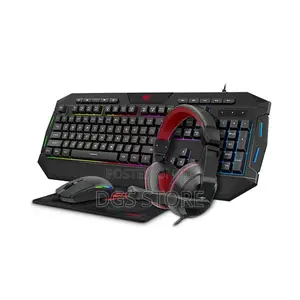 Havit 4in1 Kb501cm Gaming Headphone, Mouse, Keyboard,Pad