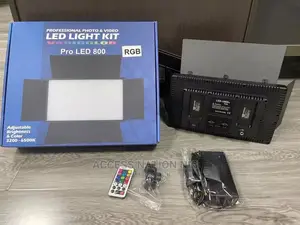 Led-800 Led Video Light Panel Bi-Color 3200- Photograph