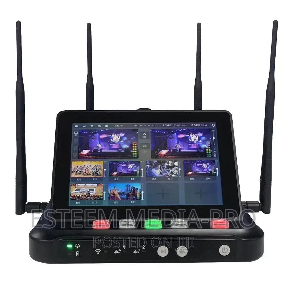 Minemedia R8 Multiple Sim Network Bonding Switcher Live Video Encoder