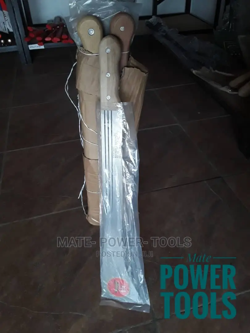 Wood Handle Cutlass Machete Curved