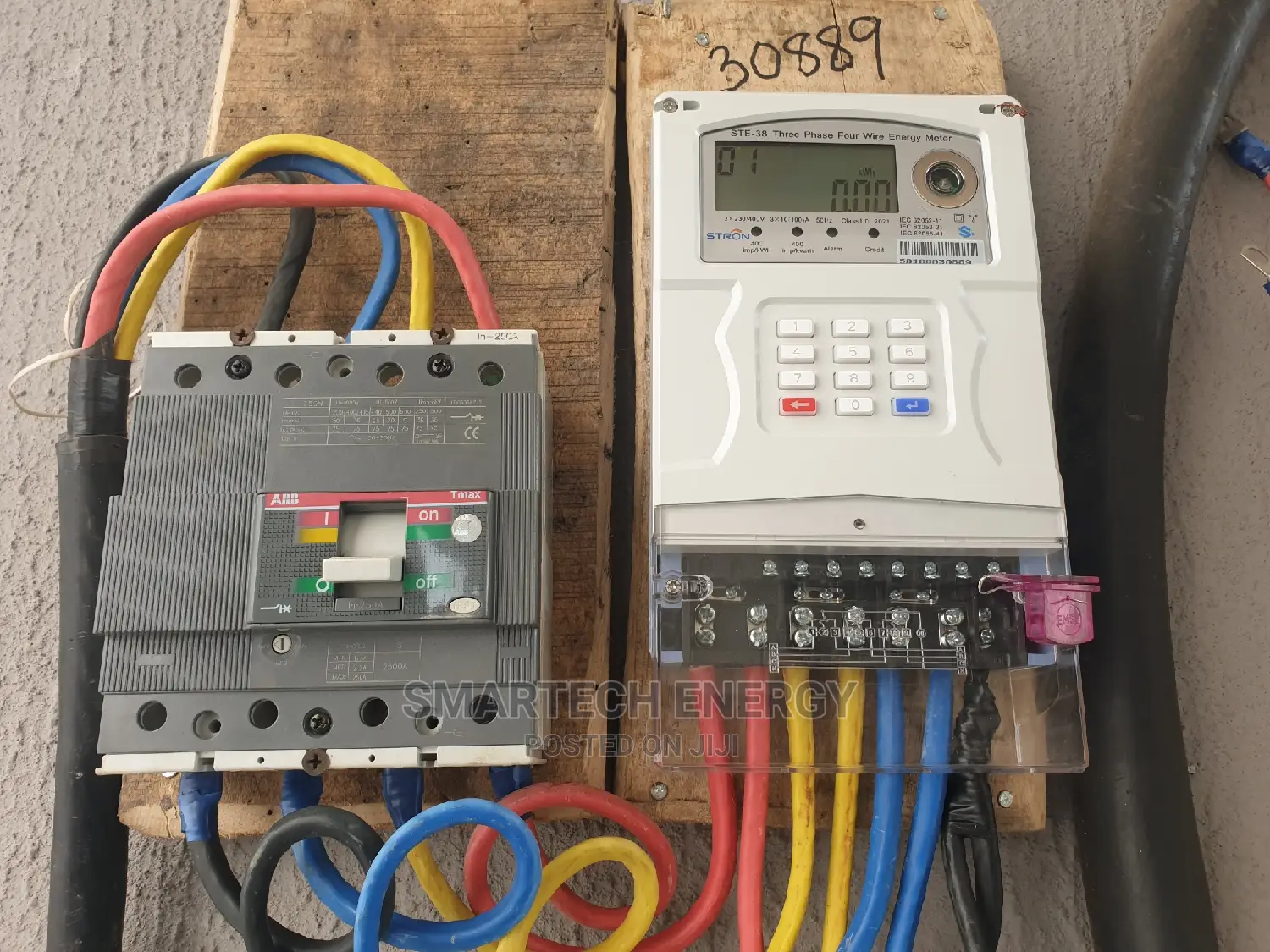 3 Phase STS Check Prepaid KWH Meter (Not a Disco Meter)